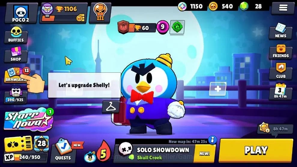 Brawl Stars Accounts 1106 Trophy|16 Brawlers Myth Juju, MR P|9 Skins|3 image 3