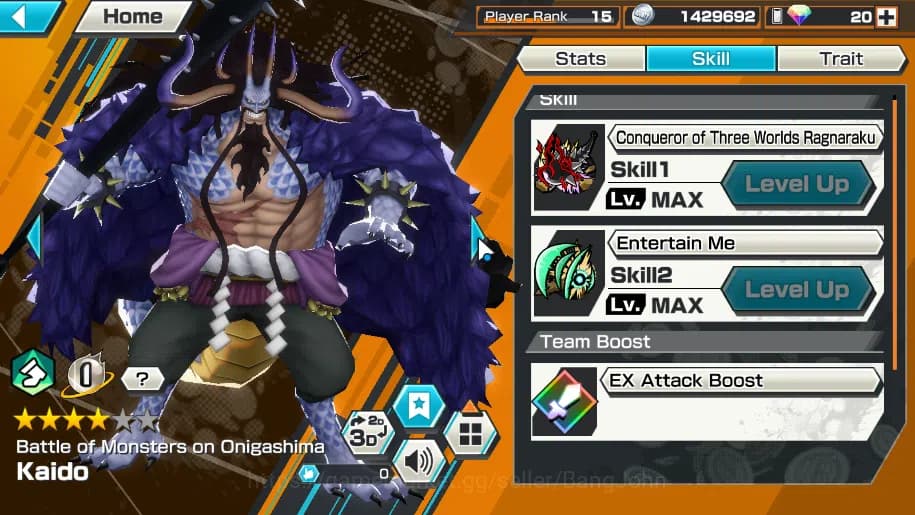 One Piece Bounty Rush Accounts GLOBAL | EX 7 | Sabo, Kaido, Borsalino. Shank, Mar image 16