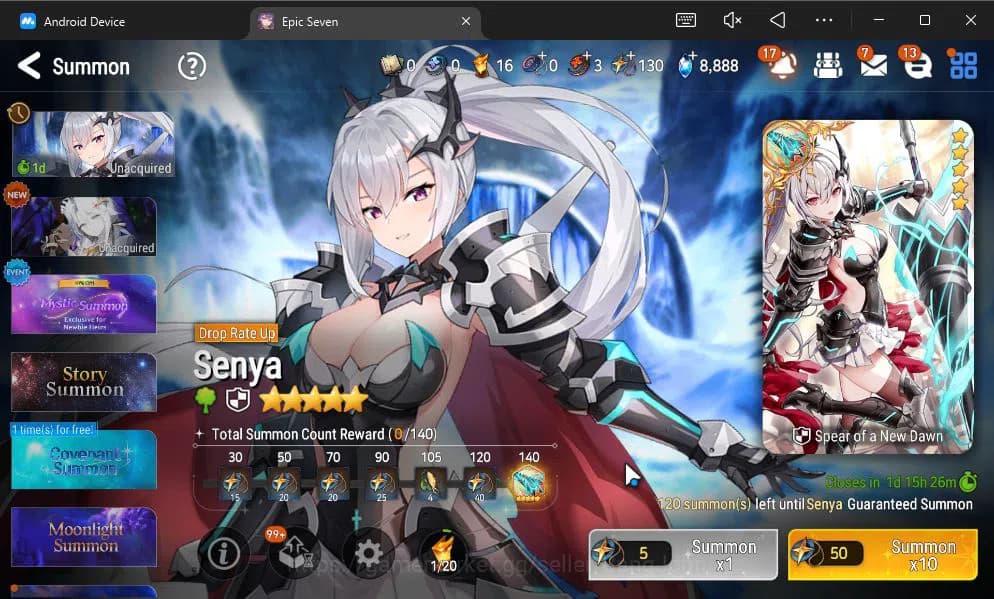 Epic Seven Accounts ASIA VERIF|9 ML(BArunka,LOT Scales,DK Sharun,Etc)+ image 17