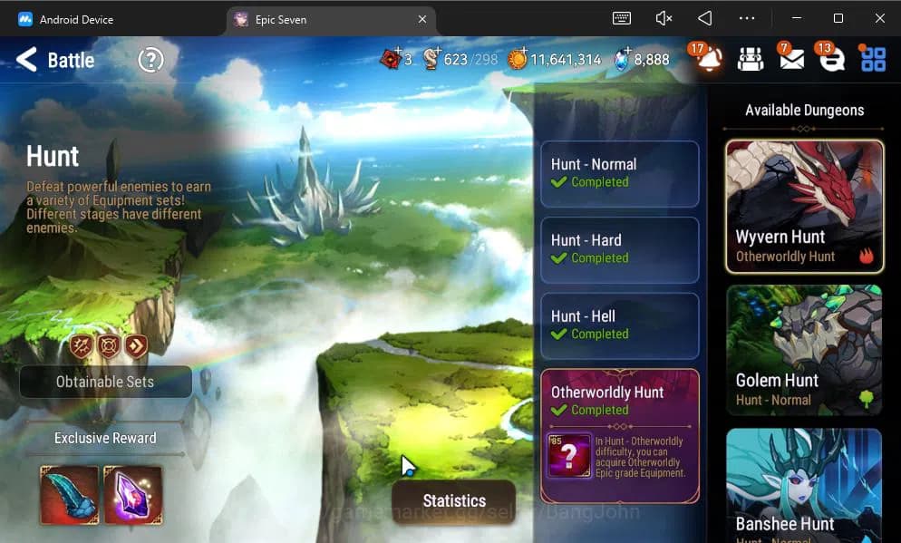 Epic Seven Accounts ASIA VERIF|9 ML(BArunka,LOT Scales,DK Sharun,Etc)+ image 18