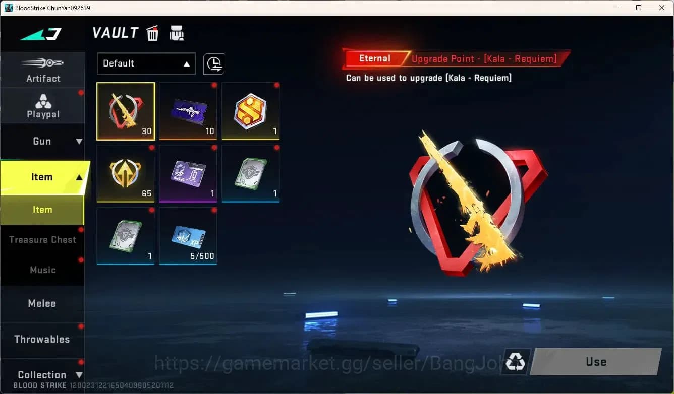 Blood Strike Accounts ASIA | Collab AK47 (7DS) | Ultra HANK|Collab Ethan image 4