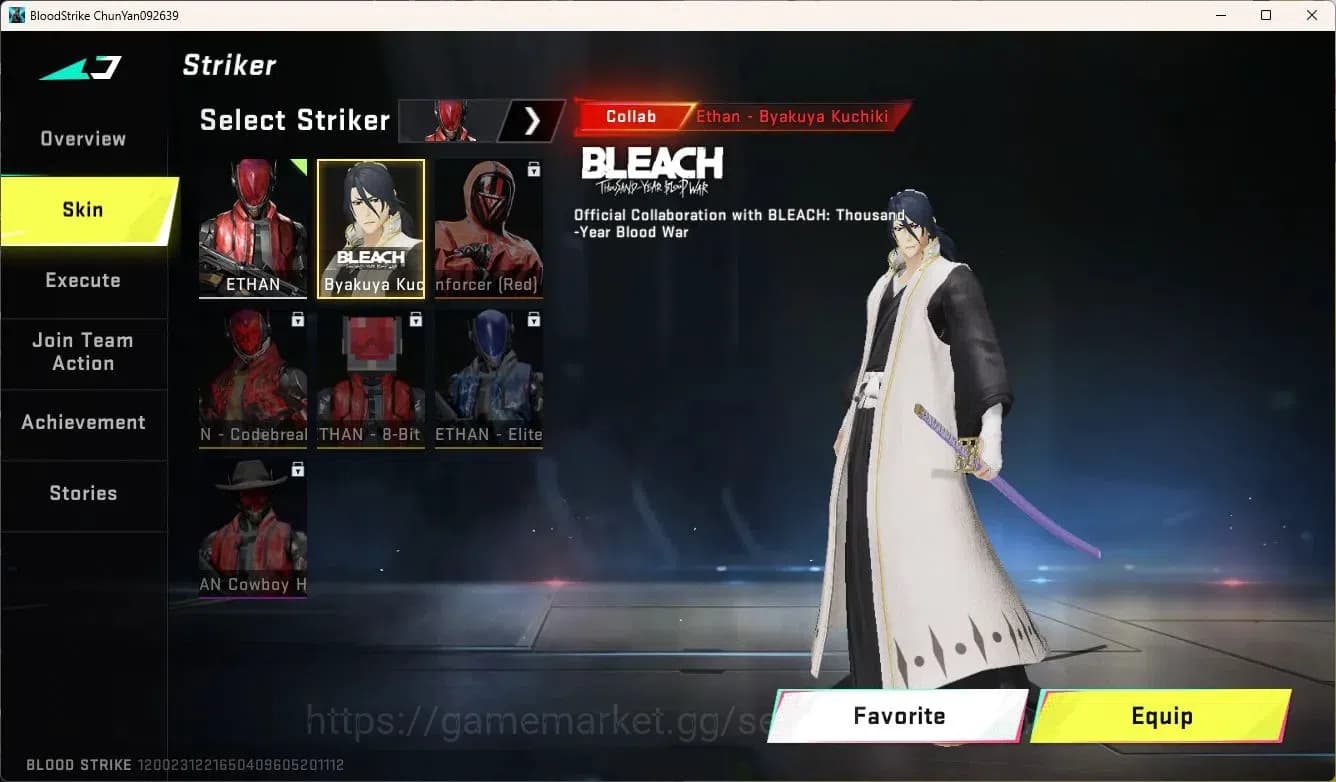Blood Strike Accounts ASIA | Collab AK47 (7DS) | Ultra HANK|Collab Ethan image 7