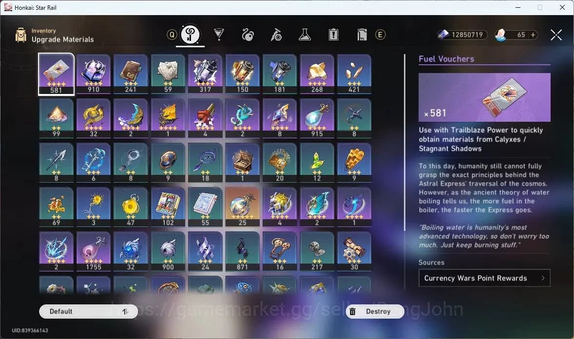 Honkai Star Rail Accounts ASIA | TL 64 | 9 LIMIT | SILVER WOLF | YAO GUANG | image 12