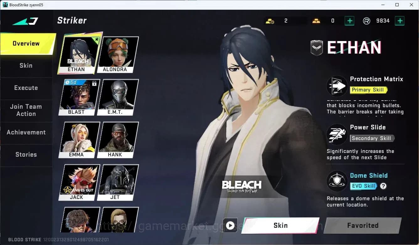 Blood Strike Accounts ASIA| EVO BLEACH ETHAN|4 7DS|1 AOT|7 Ultra Striker image 2