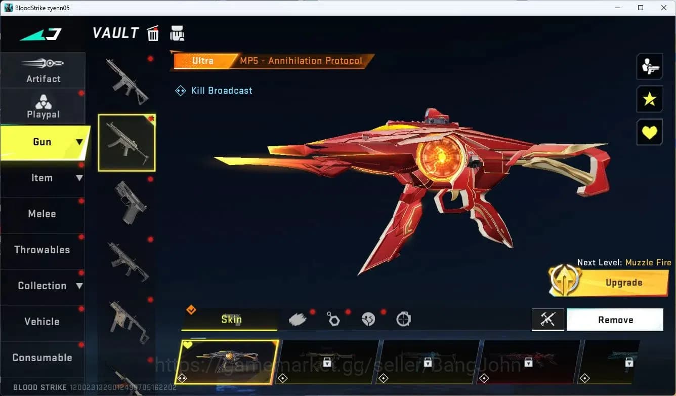 Blood Strike Accounts ASIA| EVO BLEACH ETHAN|4 7DS|1 AOT|7 Ultra Striker image 5