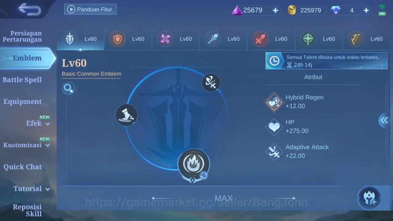 Mobile Legends: Bang Bang Accounts GLOBAL Hero 132 Skin 197 CC Nata | Dtamer Masha | image 11