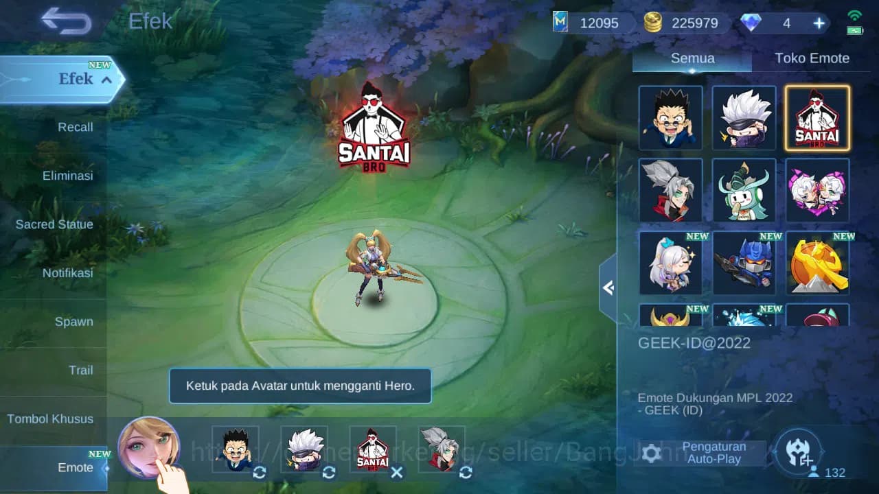 Mobile Legends: Bang Bang Accounts GLOBAL Hero 132 Skin 197 CC Nata | Dtamer Masha | image 13
