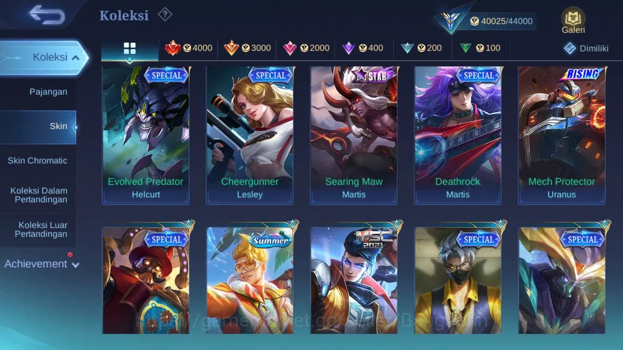 Mobile Legends: Bang Bang Accounts GLOBAL Hero 132 Skin 197 CC Nata | Dtamer Masha | image 8