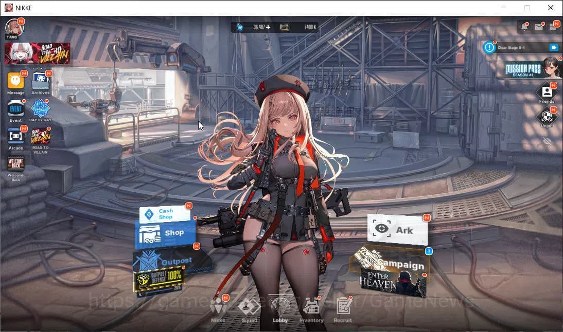 Goddess of Victory: Nikke Accounts Global|13 SSR|SyncLV 85|Anchor:Innocent Maid,Milk: image 1