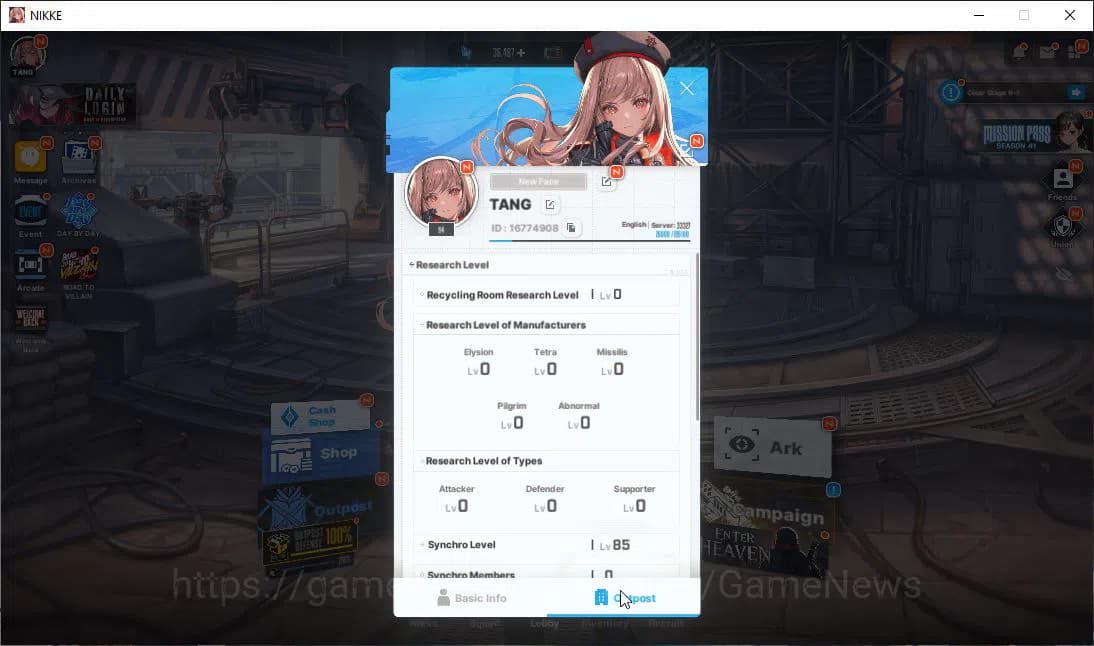 Goddess of Victory: Nikke Accounts Global|13 SSR|SyncLV 85|Anchor:Innocent Maid,Milk: image 3