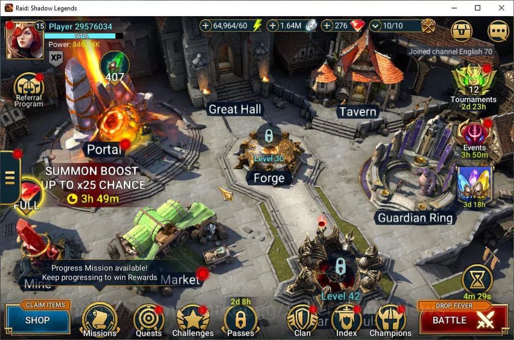 Raid: Shadow Legends Accounts Lv15 846K Power|1 Mythic(Gizmak)|23 Legend(Ninja,A image 1