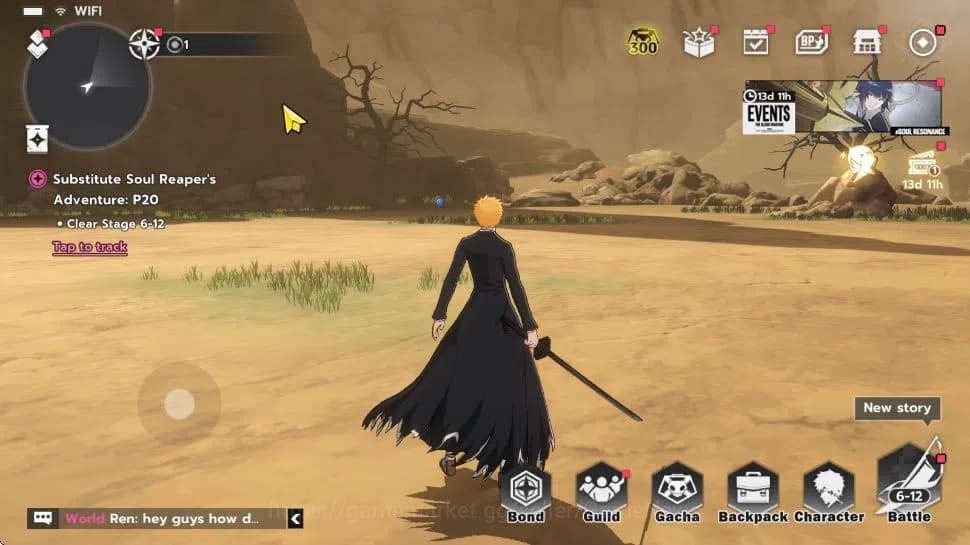 BLEACH: Soul Resonance Accounts NuverseSEA|LV 46|7K Jade|5 SSR [(IchibanB1,KisukeB image 15