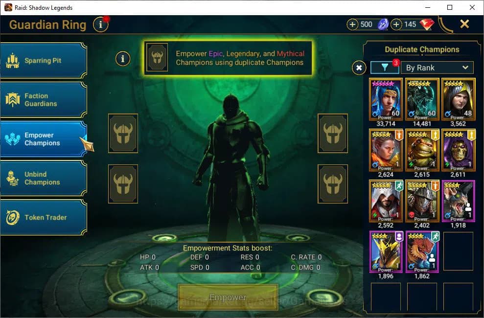 Raid: Shadow Legends Accounts Lv48 589K Power|22 Legendary(Xenomorph,Ninja,Alice image 11