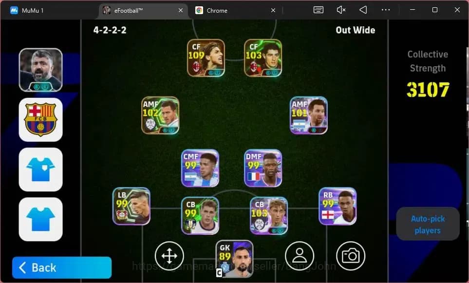 eFootball Accounts ANDROID|PW 3107|Epc-BigTime Zlatan Ibrahimovic|Epc image 2