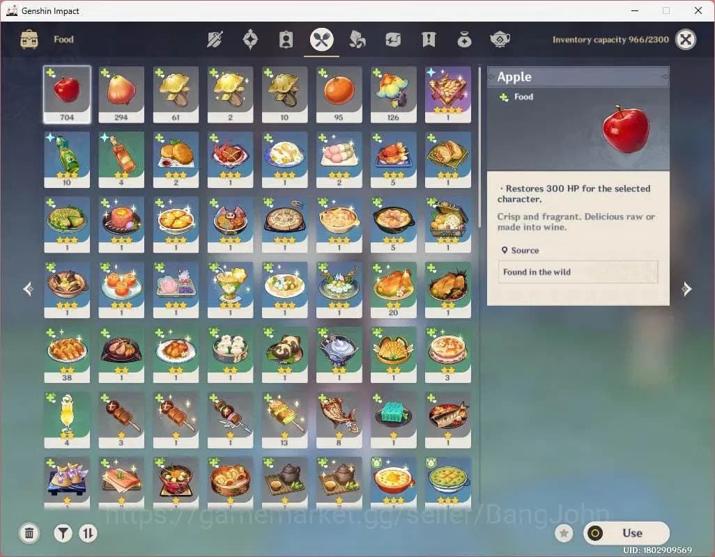 Genshin Impact Accounts ASIA|AR 58|7 Limited|Columbina,Yelan,Linnea,Nefer, image 10
