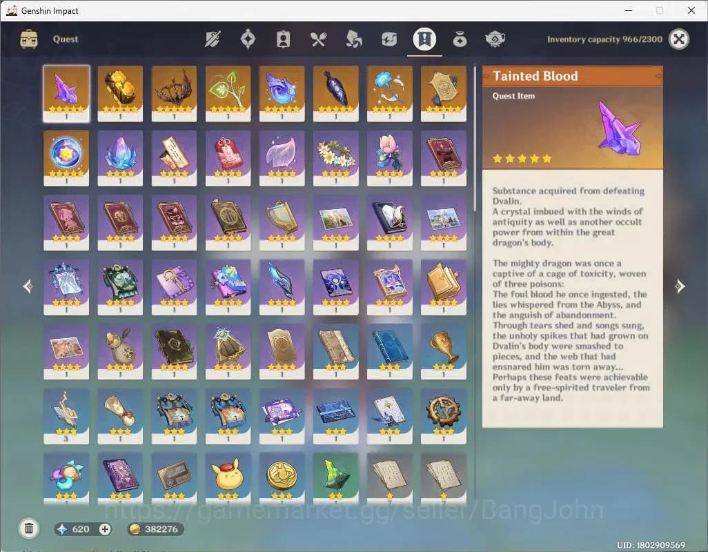 Genshin Impact Accounts ASIA|AR 58|7 Limited|Columbina,Yelan,Linnea,Nefer, image 13
