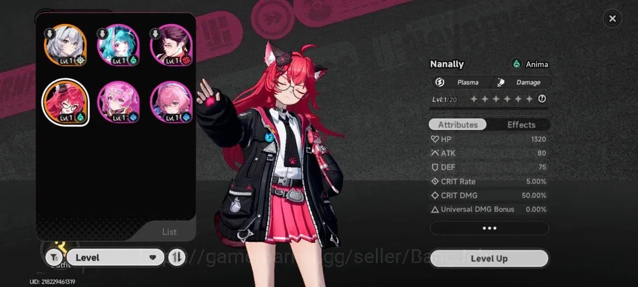 Neverness to Everness Accounts EU | Starter Lv 3 | 1 S Char Nanally + 4 A Char | image 9