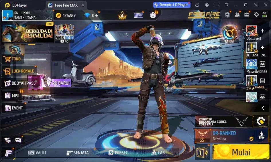 Free Fire Accounts Indonesia | Vault 218| EVO-M1014 DRACO| EVO-XM8 DE image 1