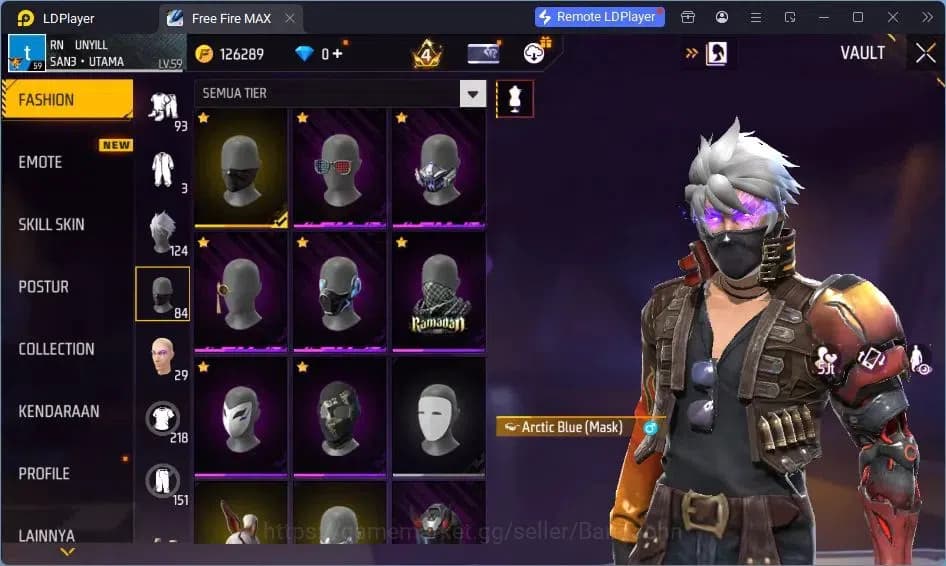 Free Fire Accounts Indonesia | Vault 218| EVO-M1014 DRACO| EVO-XM8 DE image 18