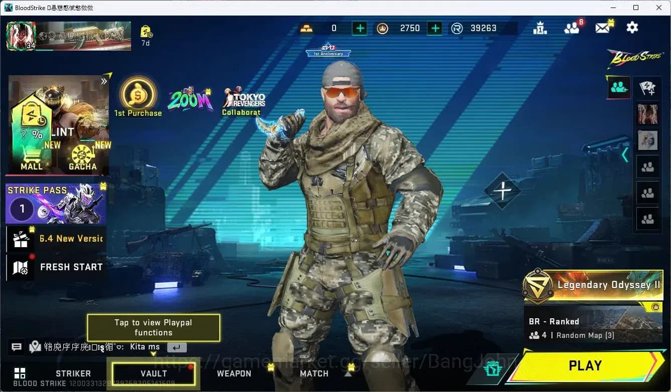 Blood Strike Accounts ASIA | EVO FAL-Evolved Draco | 5 Legendary Skins | image 1