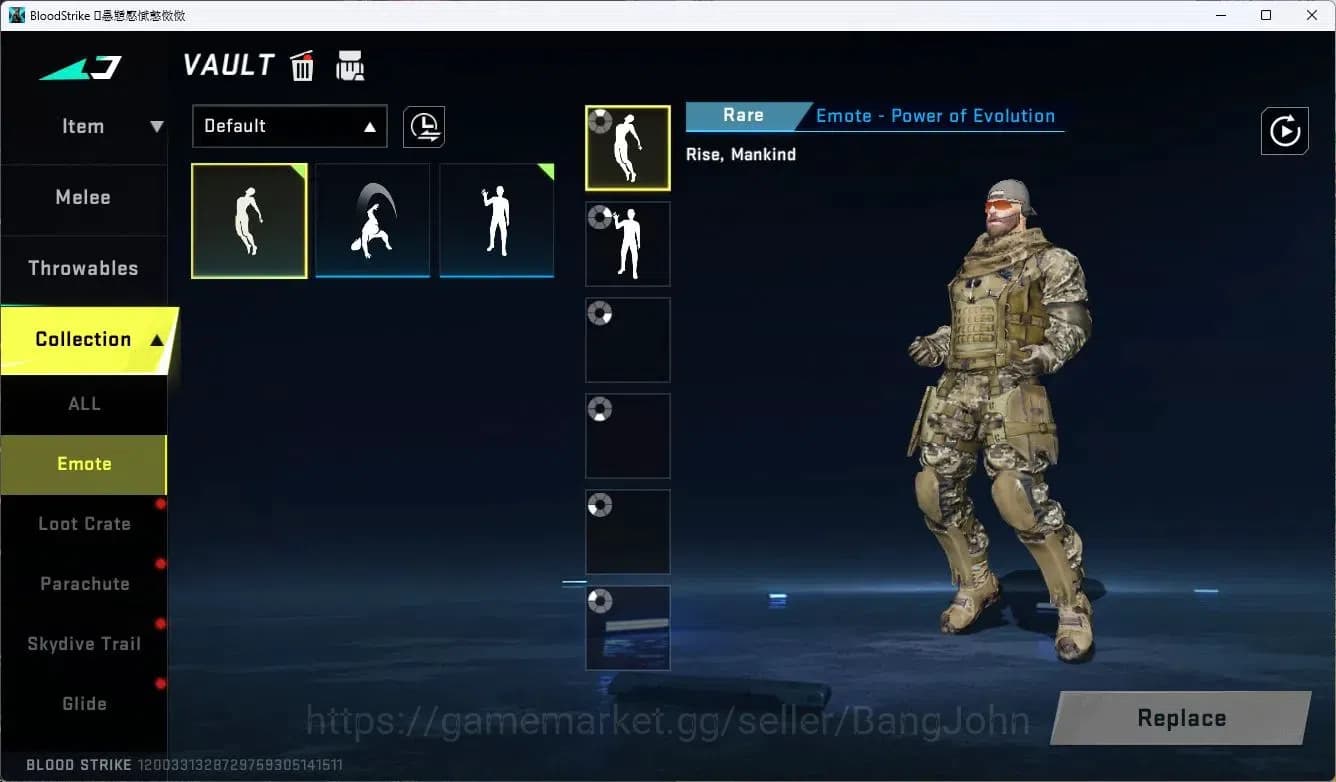 Blood Strike Accounts ASIA | EVO FAL-Evolved Draco | 5 Legendary Skins | image 13