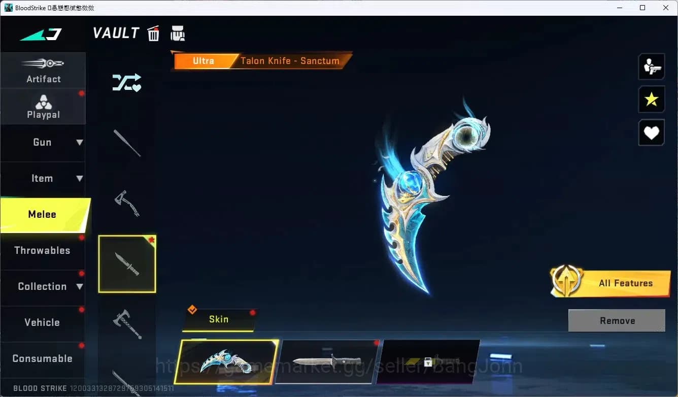 Blood Strike Accounts ASIA | EVO FAL-Evolved Draco | 5 Legendary Skins | image 14