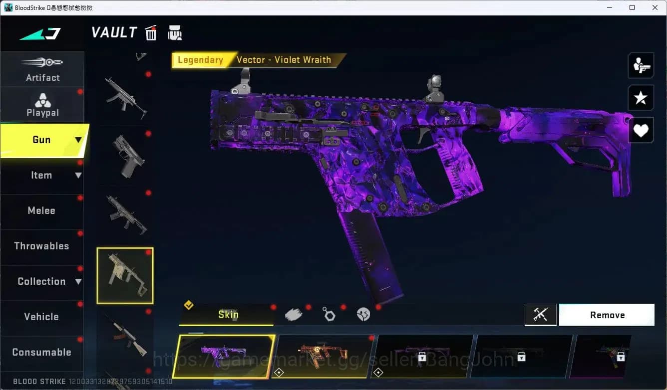 Blood Strike Accounts ASIA | EVO FAL-Evolved Draco | 5 Legendary Skins | image 20