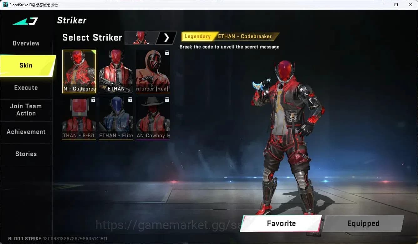 Blood Strike Accounts ASIA | EVO FAL-Evolved Draco | 5 Legendary Skins | image 3