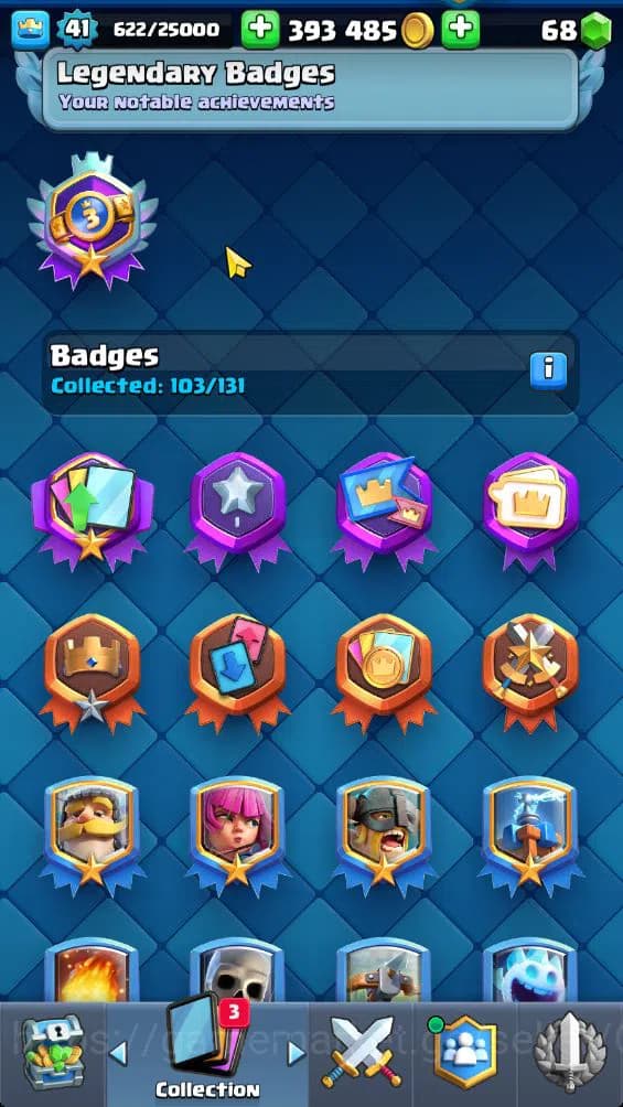 Clash Royale Accounts Lv 41|Trophy 8741|KTL 13|Limited Skin|Card 121|3 H image 11