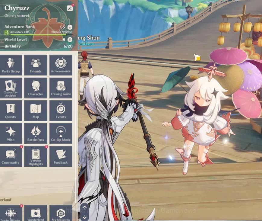Genshin Impact Accounts ASIA|AR 55|7Limited+3(*5Weapon)| (Arlecc C1+Sign,F image 1