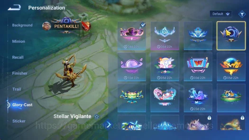 Honor of Kings Accounts Hero 111 Skin 86|2 Legend(Angela,Lam),Da Qiao(LNY2 image 12