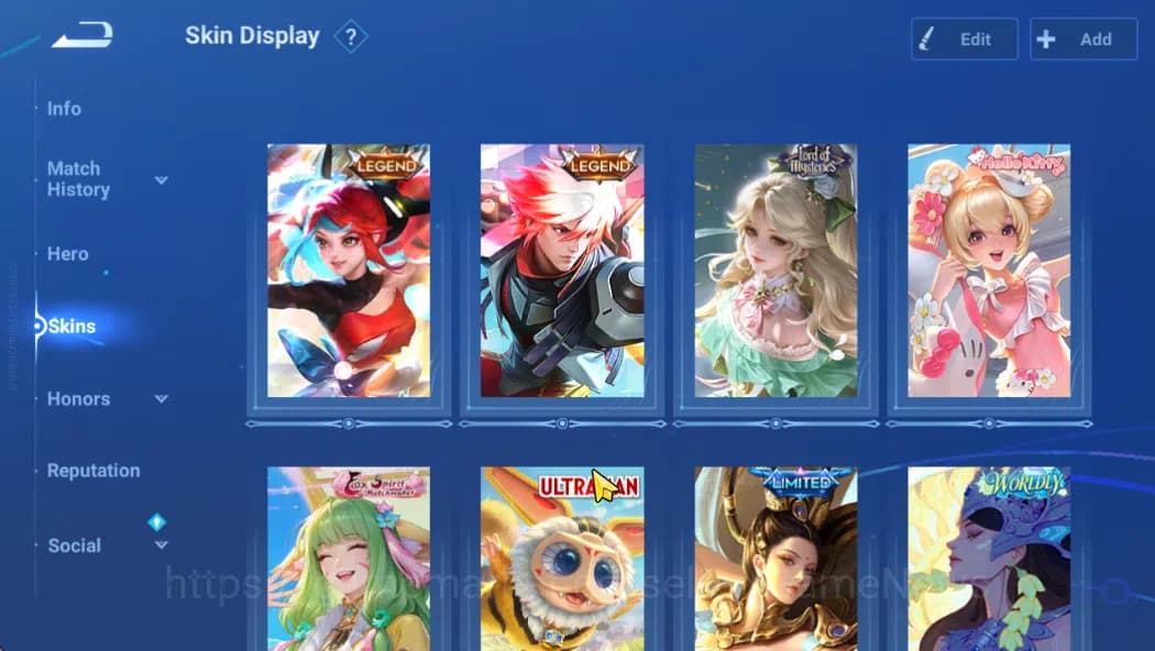 Honor of Kings Accounts Hero 111 Skin 86|2 Legend(Angela,Lam),Da Qiao(LNY2 image 3