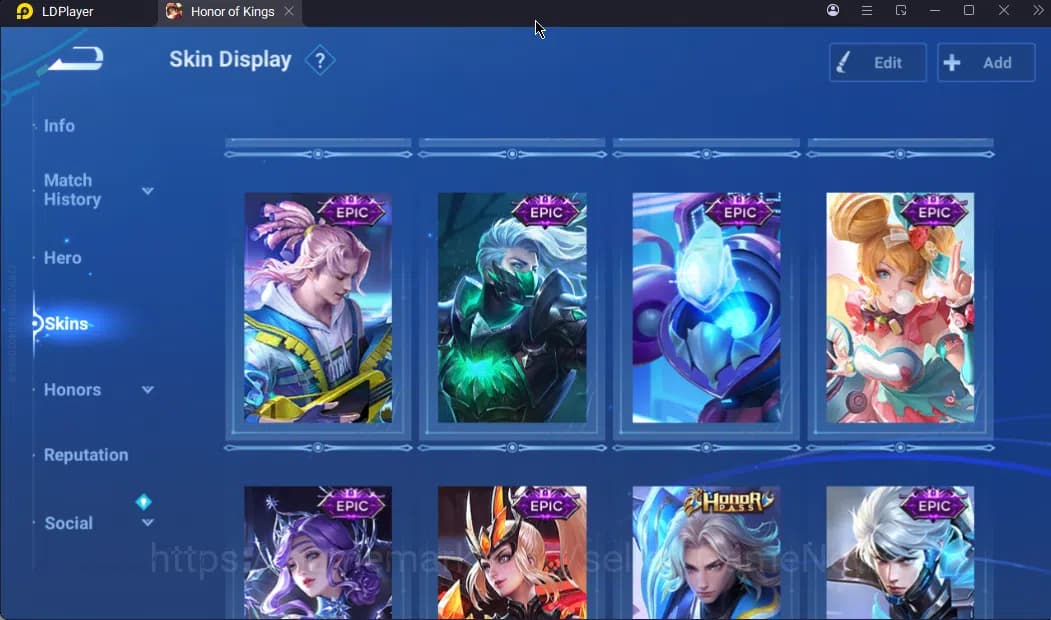 Honor of Kings Accounts Hero 111 Skin 86|2 Legend(Angela,Lam),Da Qiao(LNY2 image 5