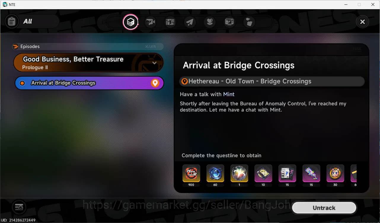 Neverness to Everness Accounts SEA| starter lvl 3| Mint + 5 char, bonus + America image 2