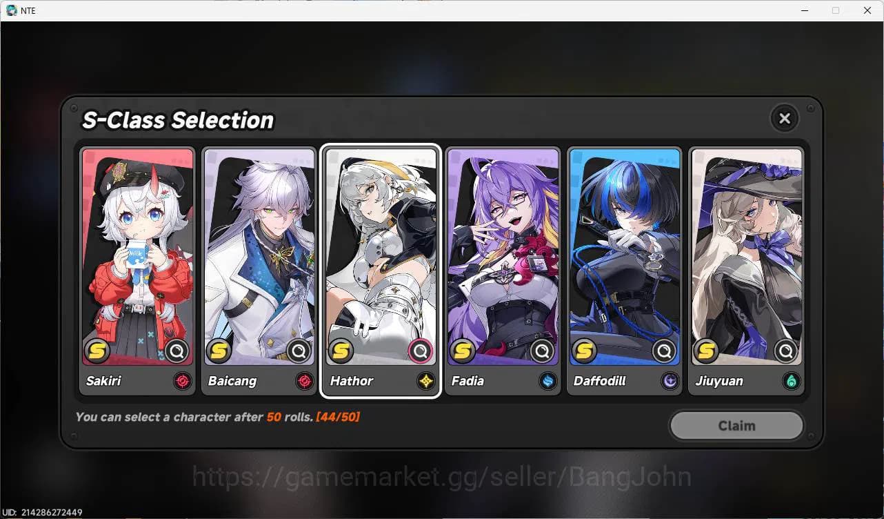Neverness to Everness Accounts SEA| starter lvl 3| Mint + 5 char, bonus + America image 4