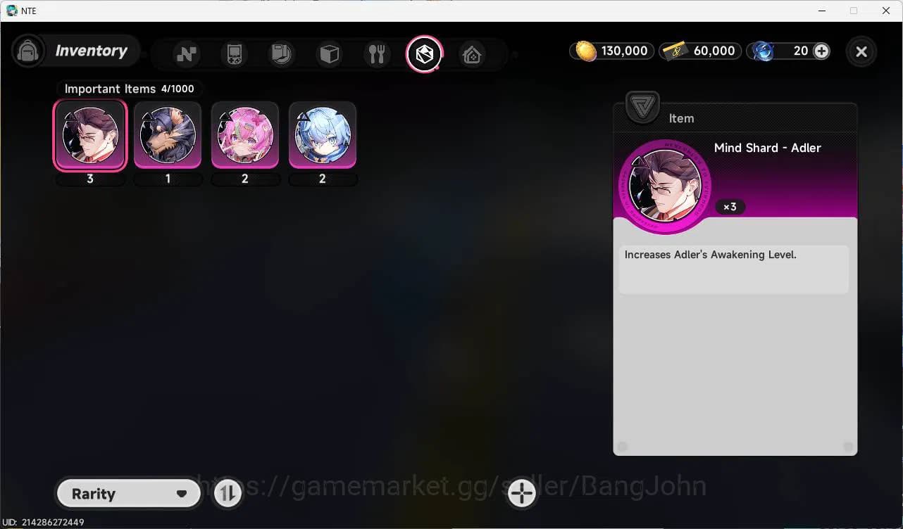 Neverness to Everness Accounts SEA| starter lvl 3| Mint + 5 char, bonus + America image 6