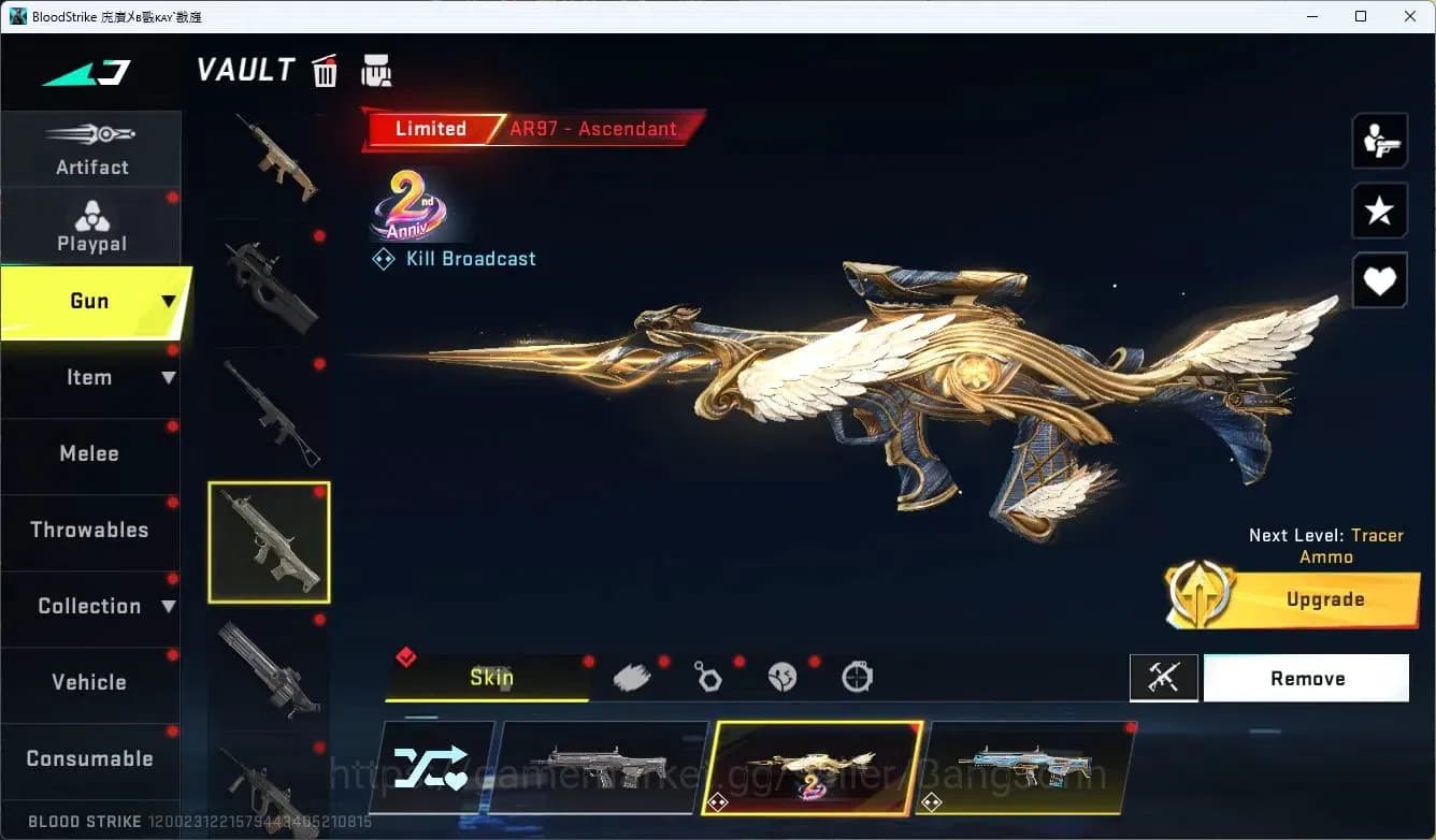 Blood Strike Accounts ASIA | 2 7DS: KAG-6,Kar98k|7 ULTRA GUN|2 LIMITED G image 10