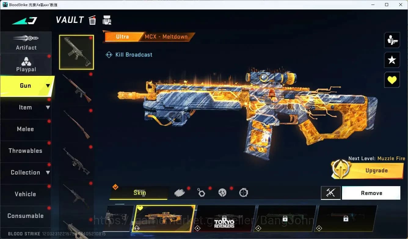 Blood Strike Accounts ASIA | 2 7DS: KAG-6,Kar98k|7 ULTRA GUN|2 LIMITED G image 12