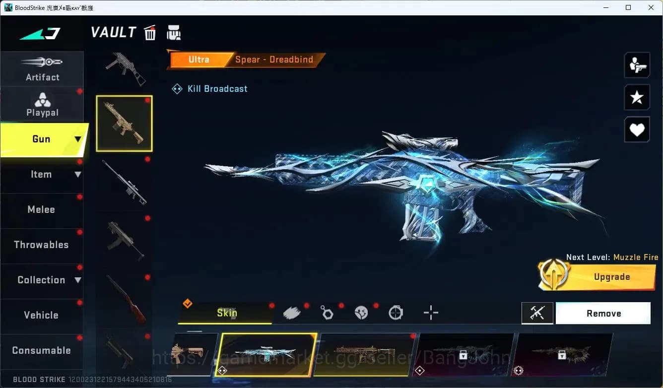Blood Strike Accounts ASIA | 2 7DS: KAG-6,Kar98k|7 ULTRA GUN|2 LIMITED G image 20