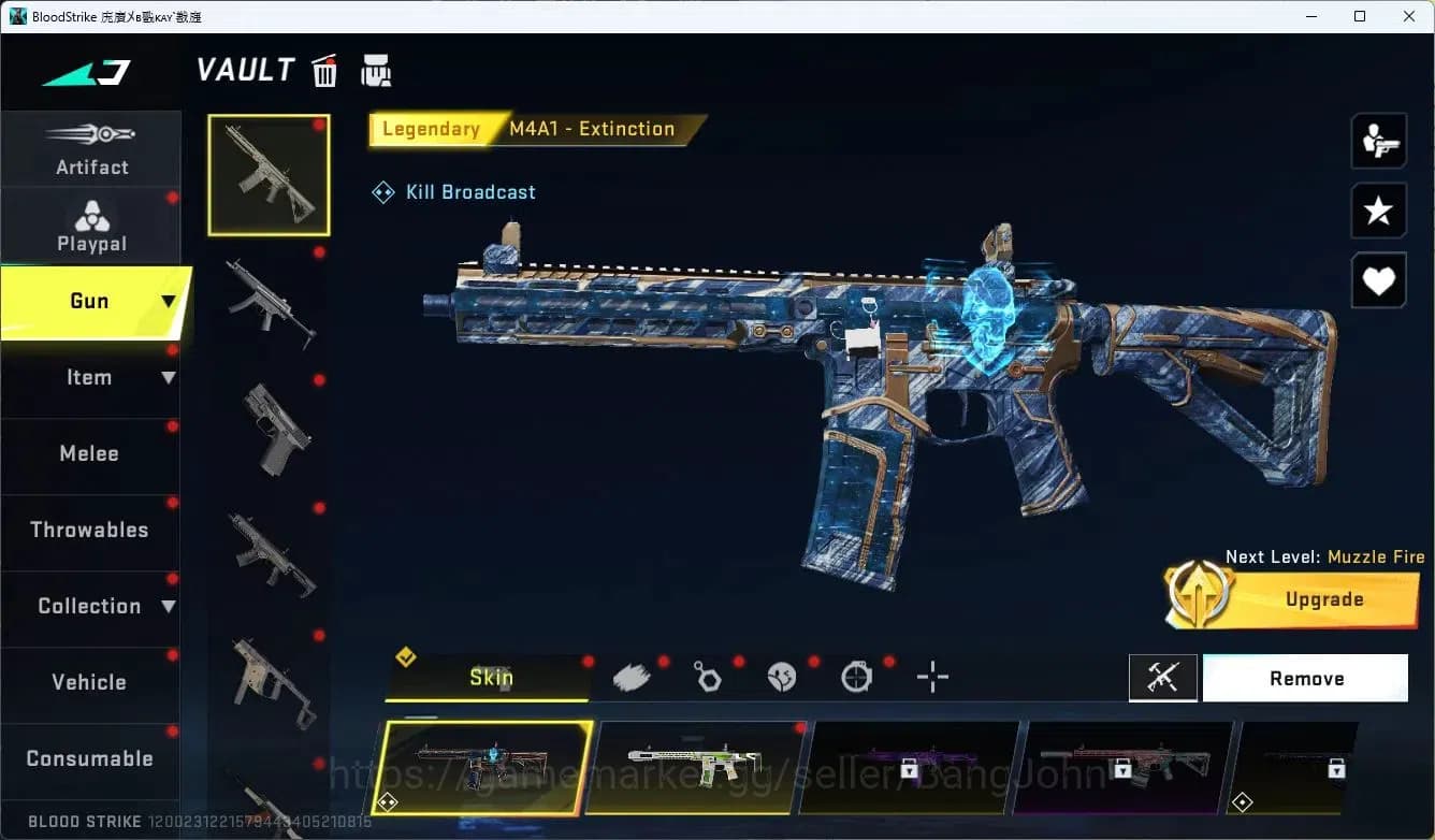 Blood Strike Accounts ASIA | 2 7DS: KAG-6,Kar98k|7 ULTRA GUN|2 LIMITED G image 3