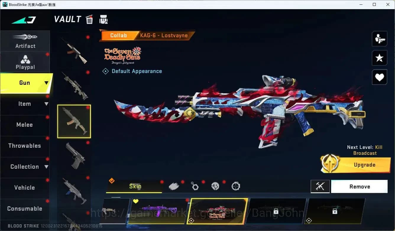 Blood Strike Accounts ASIA | 2 7DS: KAG-6,Kar98k|7 ULTRA GUN|2 LIMITED G image 5