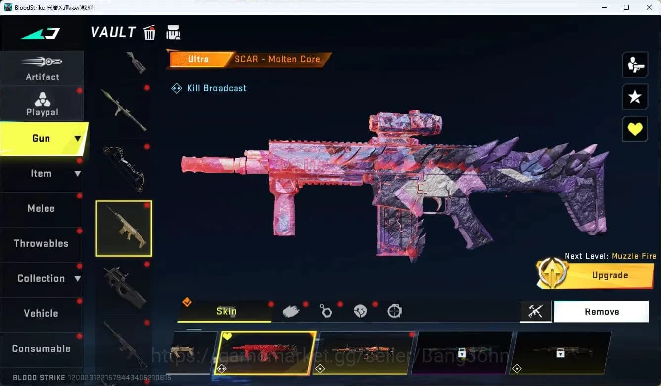 Blood Strike Accounts ASIA | 2 7DS: KAG-6,Kar98k|7 ULTRA GUN|2 LIMITED G image 9