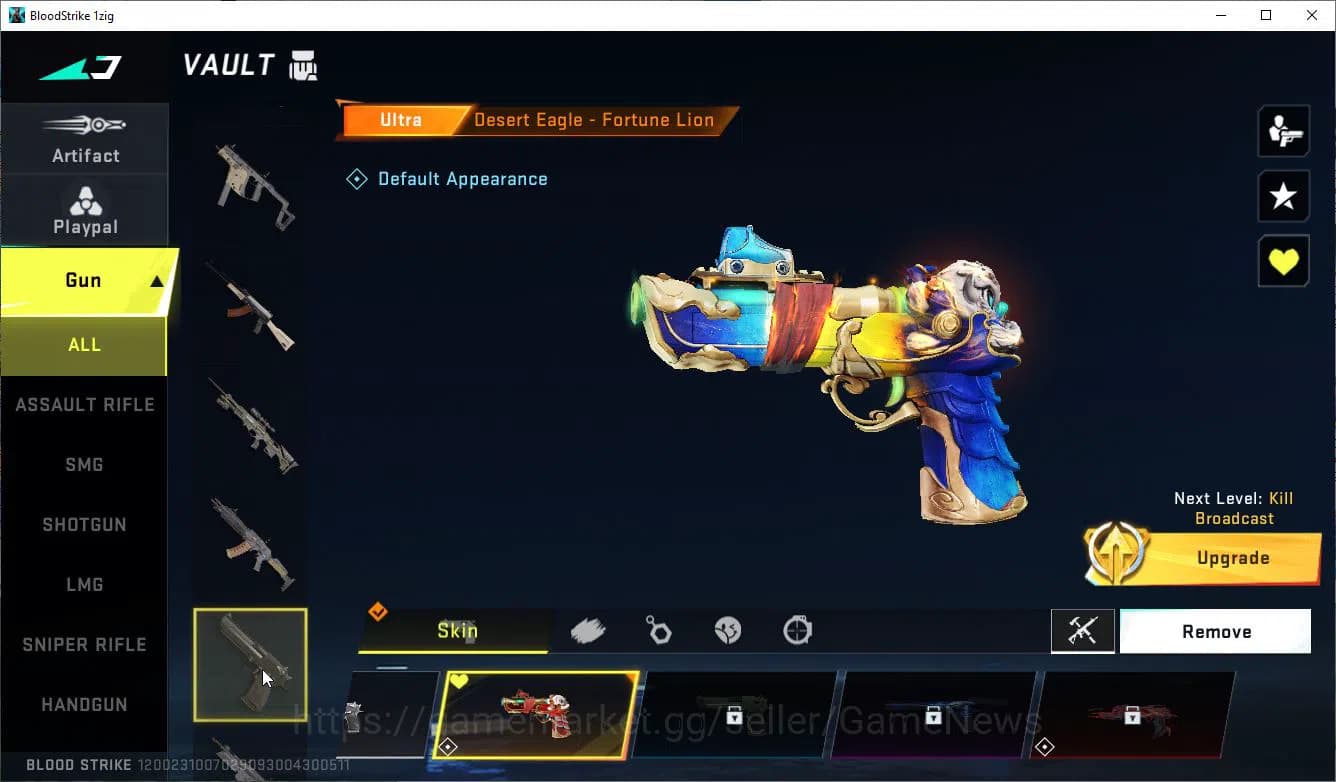 Blood Strike Accounts ASIA|ETERNAL Lv2 M4A1+Melee OneHandedAxe,Collab 7D image 12