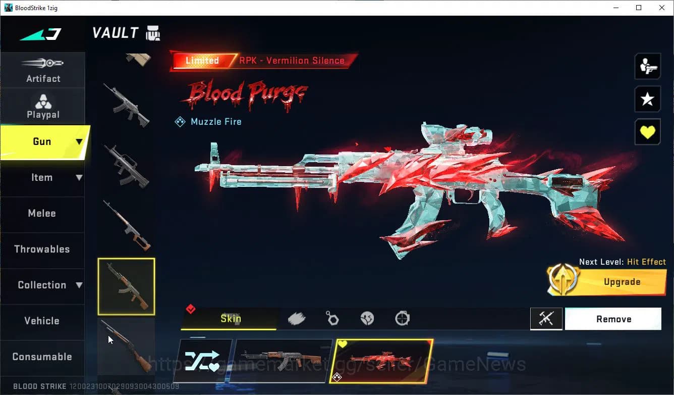Blood Strike Accounts ASIA|ETERNAL Lv2 M4A1+Melee OneHandedAxe,Collab 7D image 16