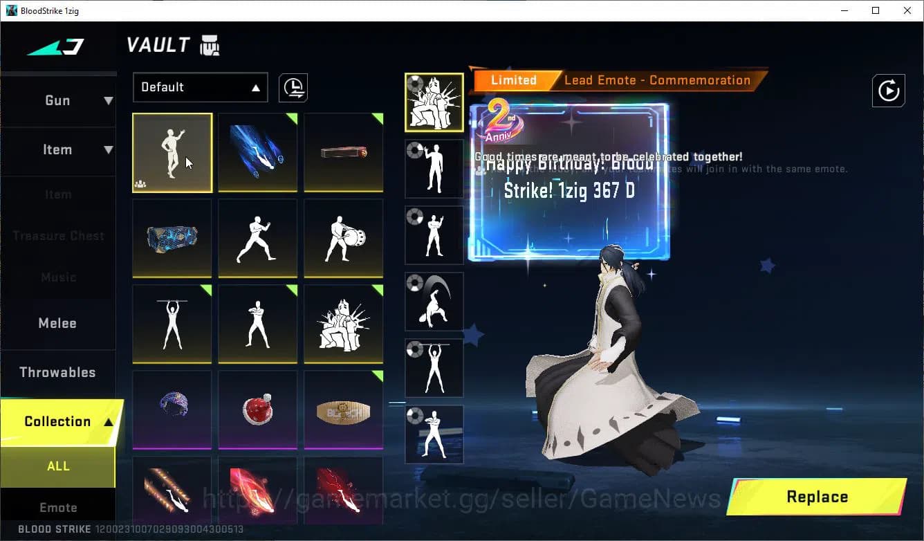 Blood Strike Accounts ASIA|ETERNAL Lv2 M4A1+Melee OneHandedAxe,Collab 7D image 3