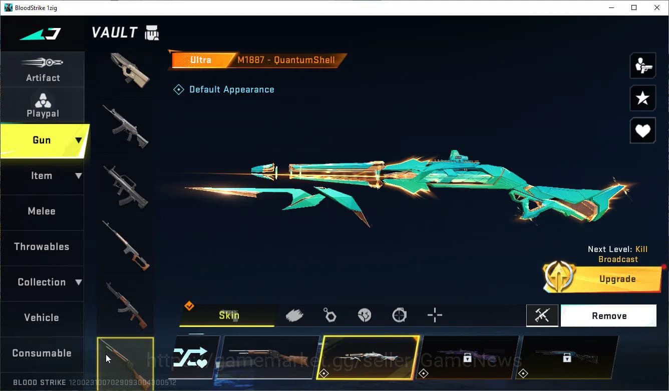 Blood Strike Accounts ASIA|ETERNAL Lv2 M4A1+Melee OneHandedAxe,Collab 7D image 7