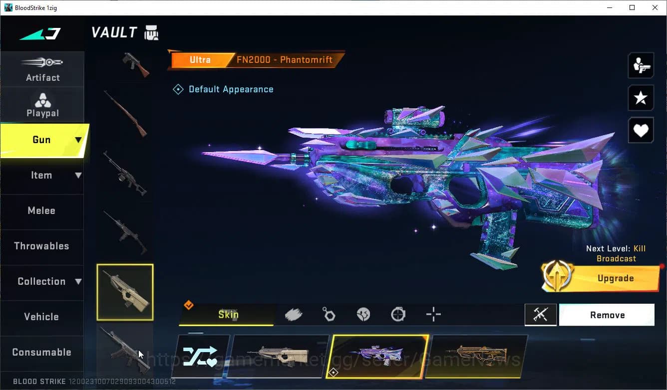 Blood Strike Accounts ASIA|ETERNAL Lv2 M4A1+Melee OneHandedAxe,Collab 7D image 9