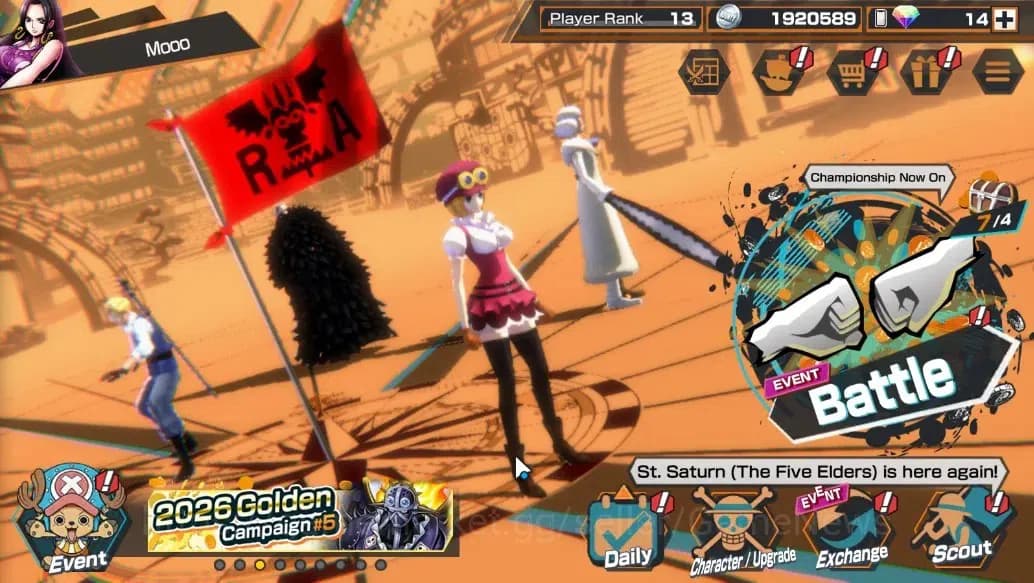 One Piece Bounty Rush Accounts Global |4 EX | GP Edward Newgate, TSC Kaido, WI Tr image 1