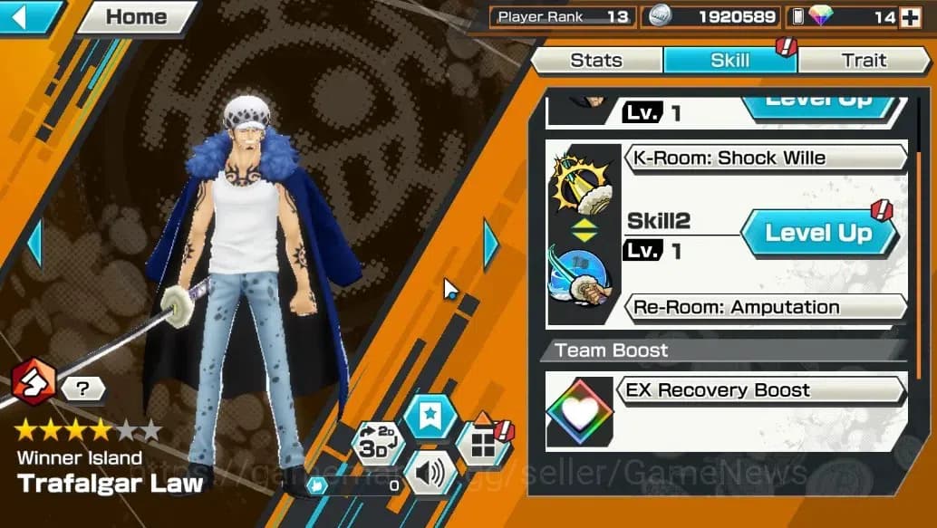 One Piece Bounty Rush Accounts Global |4 EX | GP Edward Newgate, TSC Kaido, WI Tr image 7