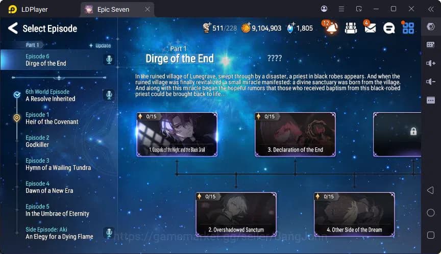 Epic Seven Accounts Global Unverif | 6ML | (Landy,Tieria,Brieg,Artist image 7